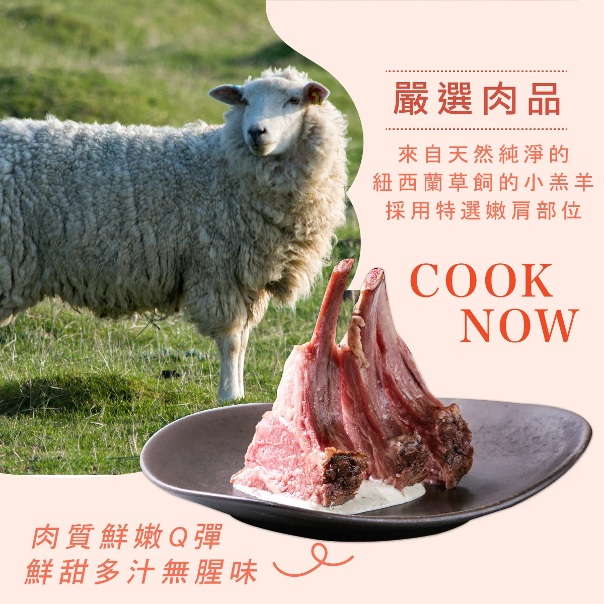 紐西蘭羊肩排150克 02